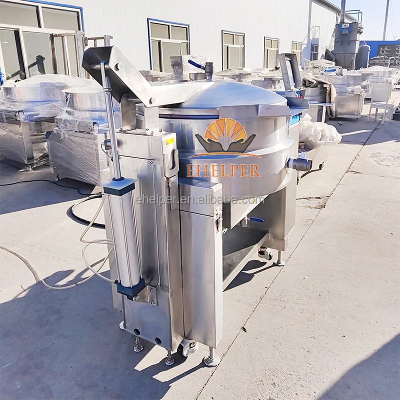 Commercial Kitchen Equipment Industrial Automatic Fruit Jam Sugar Cooker Electromagnetic Heating Negative Pressure Vacuum