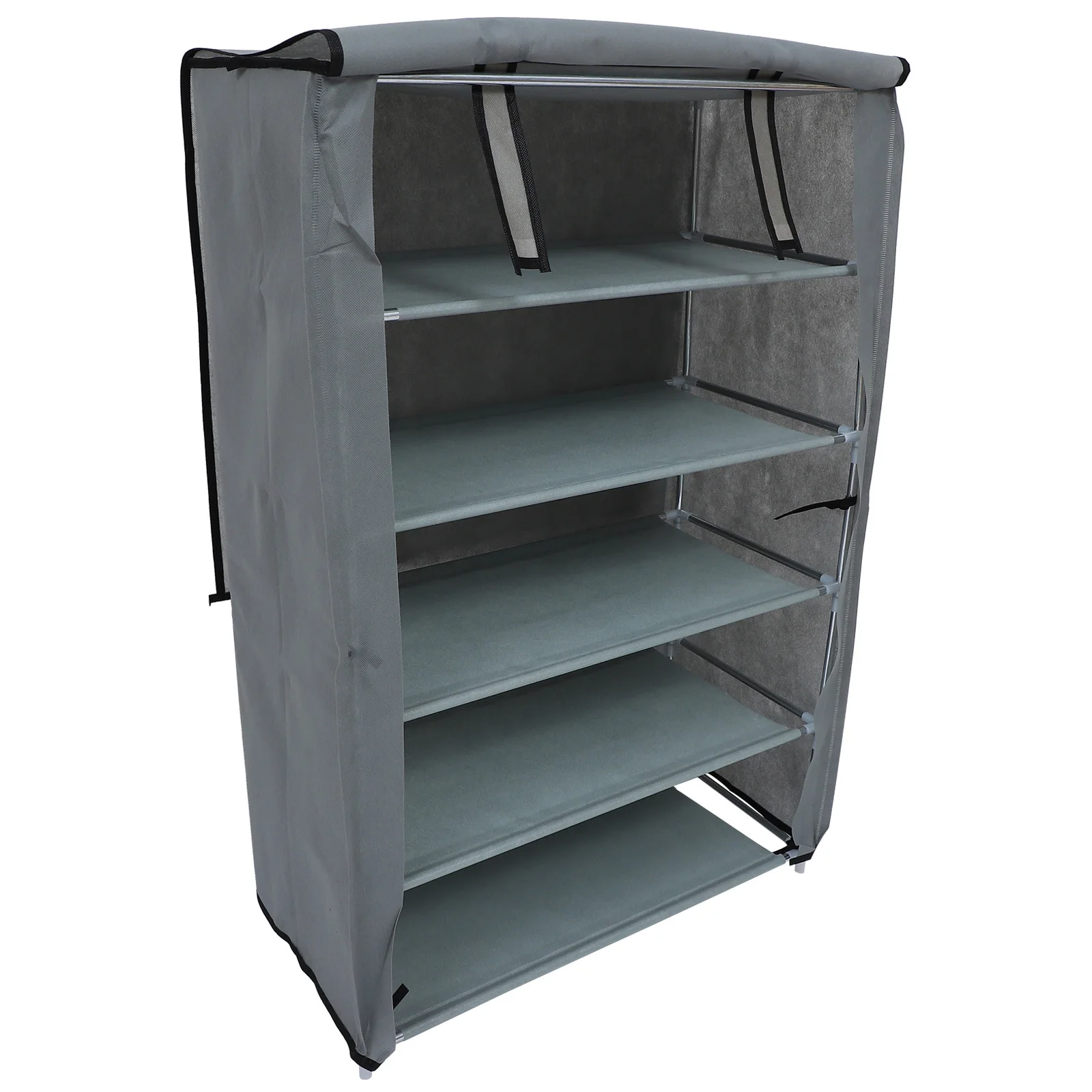 

5-Tier Cabinet Organizer For Entryway Hallway Dorm Garage Shoe Storage Shelf Shoe Storage Cabinet Rack Space Saver