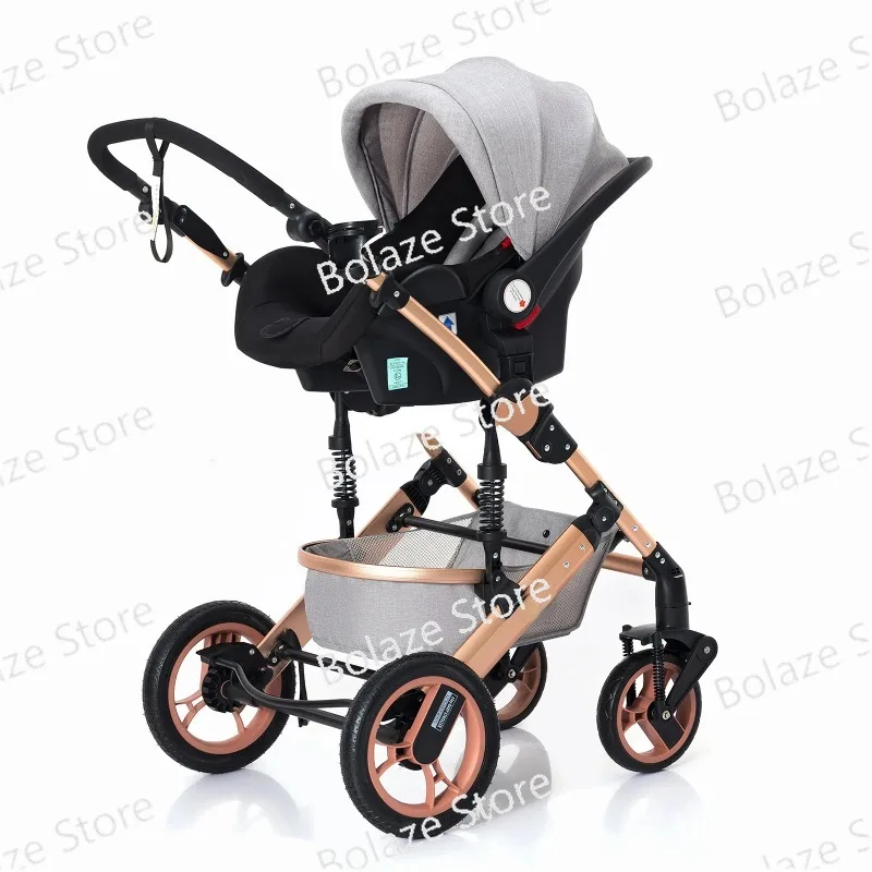 3 in 1 Baby Stroller for Enfant Mama/baby Items List Pram with Baby Sling/ Baby Trolley for Sale