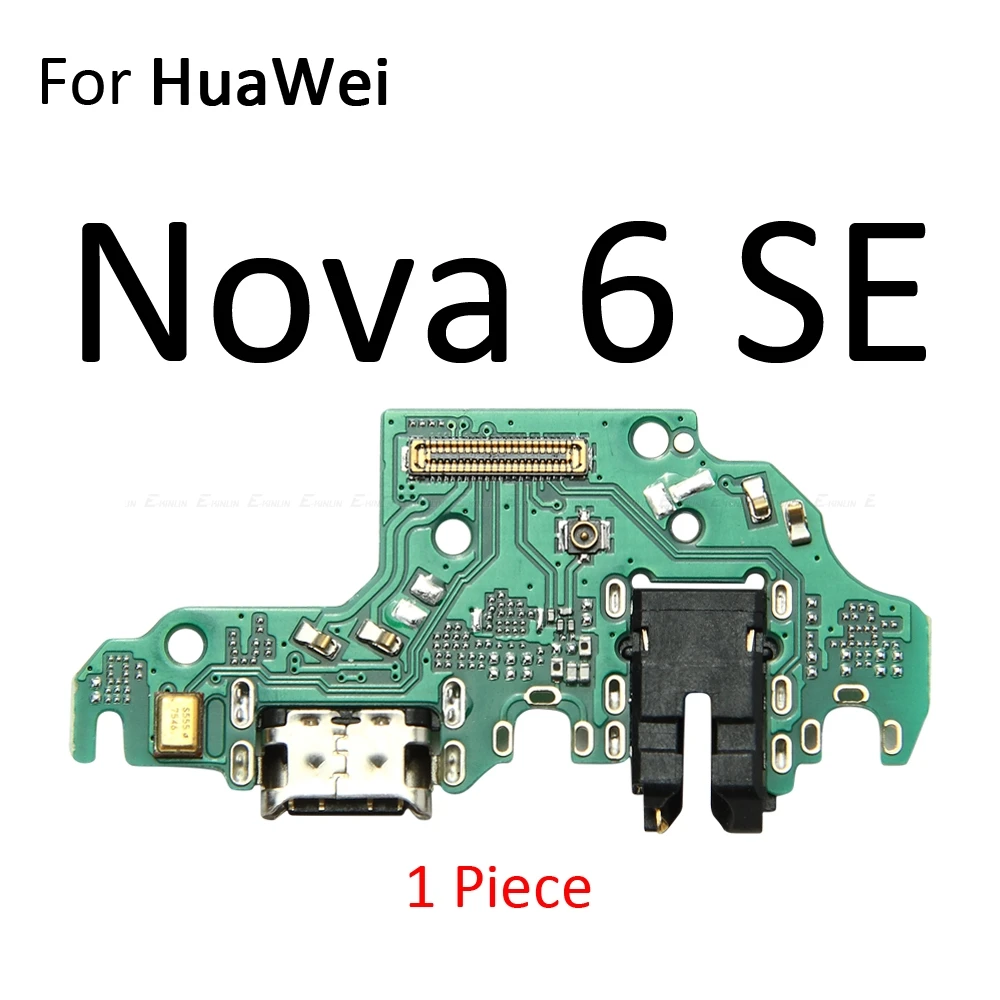 Power Charger Dock USB Charging Port Plug Board Mic Flex Cable For HuaWei Nova 7i 7 6 SE 5T 5i 4e 4 3 3i 3e 2S 2i 2 Plus