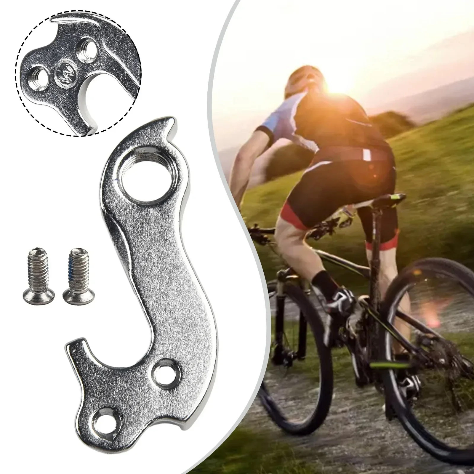 1pc Mountain Bike Gear Rear Mech Derailleur Hanger For Axial SL Cross For CUBE LYNSKEY Lightweight Tail Hook Practical Accessory