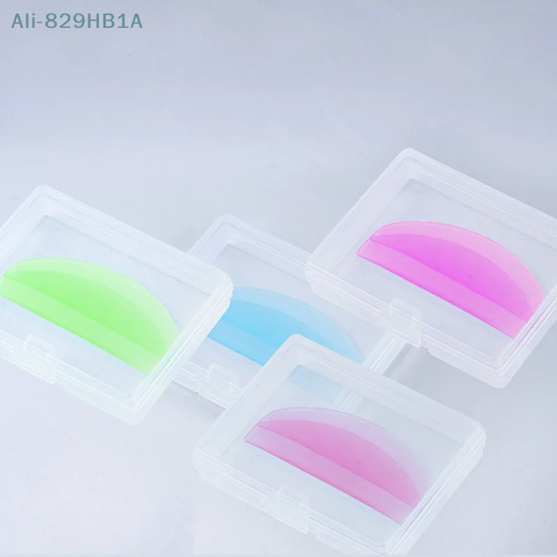 Coussinets permanents ultra fins en silicone, 1 paire, tiges de cils, bouclier, levage, recourbe-cils 3D, accessoires, applicateur, outil de maquillage