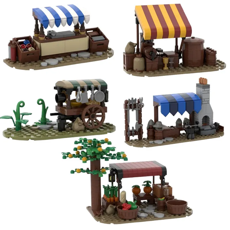 ชุดของเล่นตัวต่อขนาดเล็ก MOC-78674 78676 78753 แบบประกอบเอง ของเล่นเสริมพัฒนาการ ชุดของขวัญ ของตกแต่ง