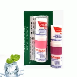 100% Vietnamese Balm Cooling  Menthol Nose Inhaler Is Refreshing Relieves Itching And Headaches Nasal inhaler For Personal Care