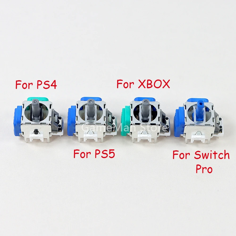 2pcs TMR Electromagnetic Joystick For PS4 PS5 Gamepad 3D Analog Replacement Thumb Stick For XBOX For Switch Pro Controller