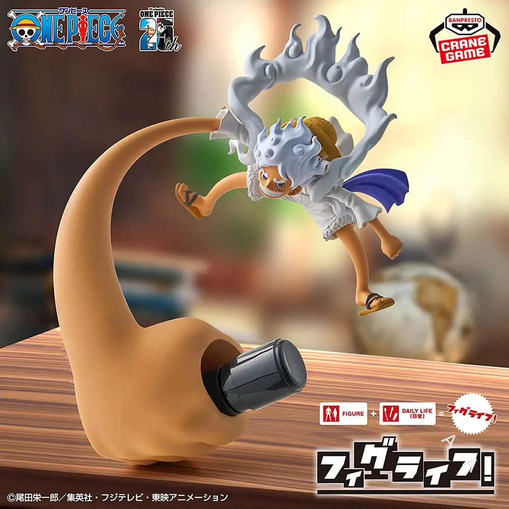 

ONE PIECE Fig Life Monkey D. Luffy Brand new spot goods Figure Model Anime Genuine Boxed Toy