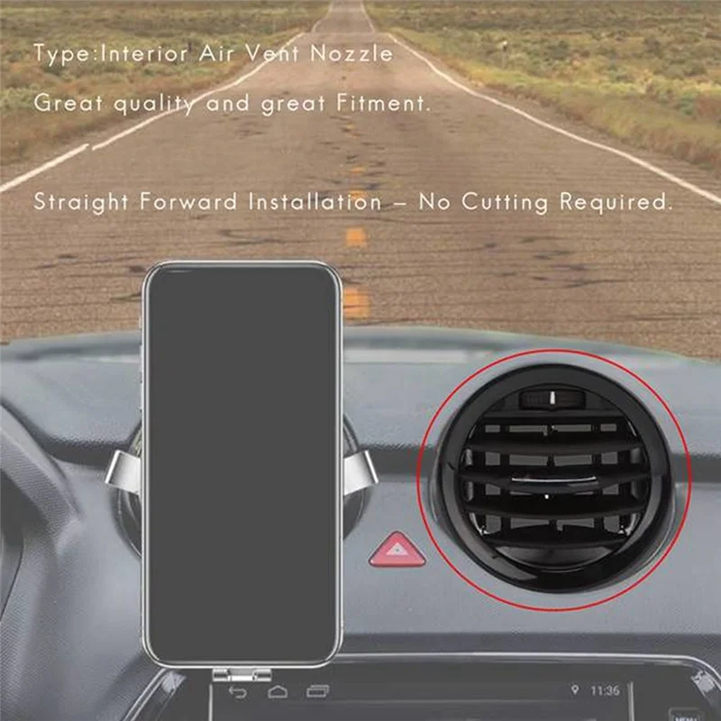 

Firmly 6PCS Car Interior Heater A/C Air Vent Cover Outlet Grille For Vauxhall Opel ADAM/CORSA D MK3