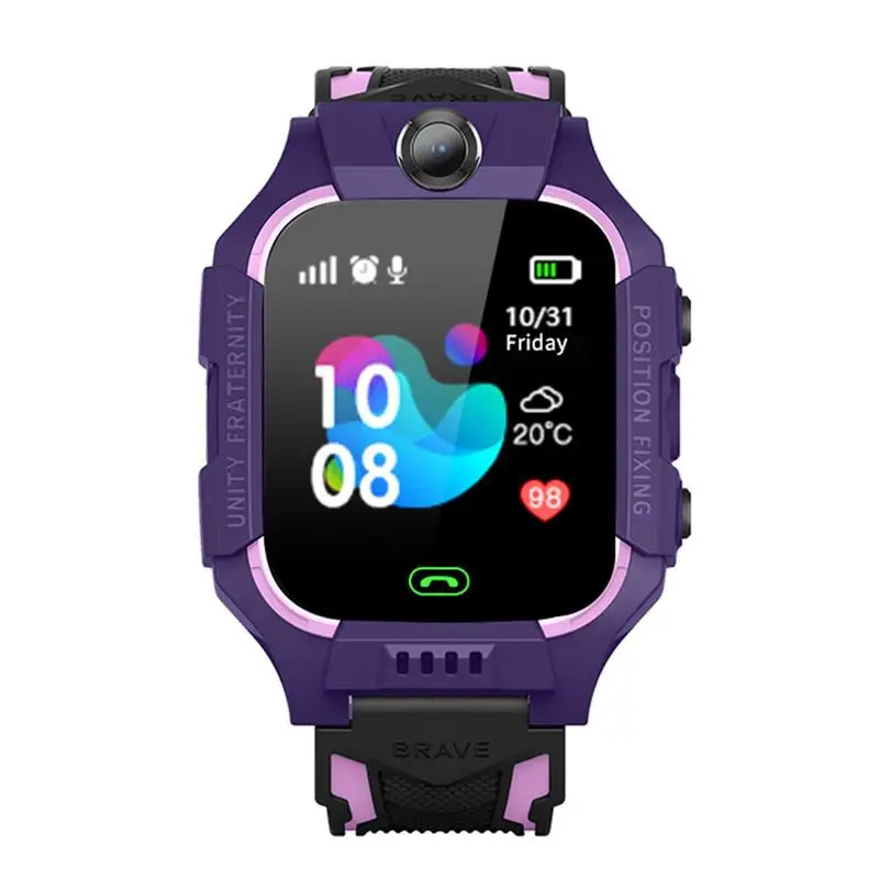 Smart Watch For Kids HD Touch Screen Smartwatch Phone Calling Text Messaging LBS  Watch For Boys Girls Birthday Gifts