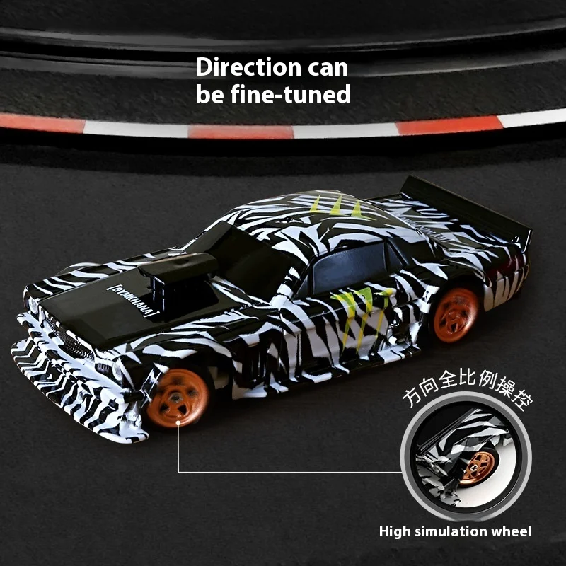 2.4G 15 km/u RC Drift Auto Speelgoed 1/43 Hoge Snelheid Afstandsbediening Verbeterde Gyro Mini Model Voertuig Elektrische racewagens voor Kinderen Gift