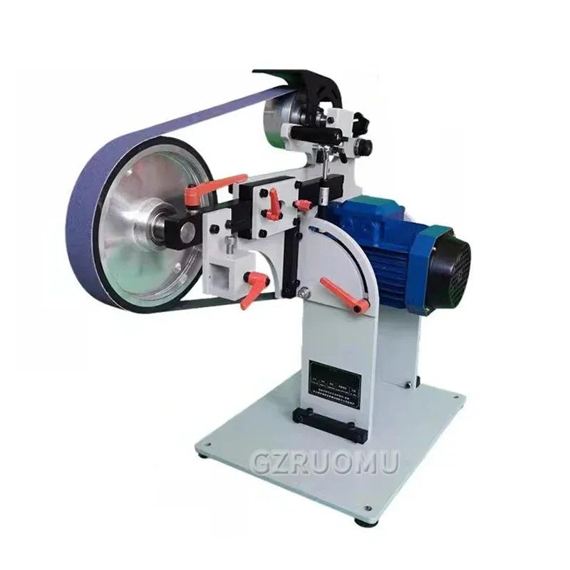 Belt Grinder Sander Dual Purpose Variable Speed Polisher 1500W 220-380V Polishing Grinding Machine for Metalworking Knife Making