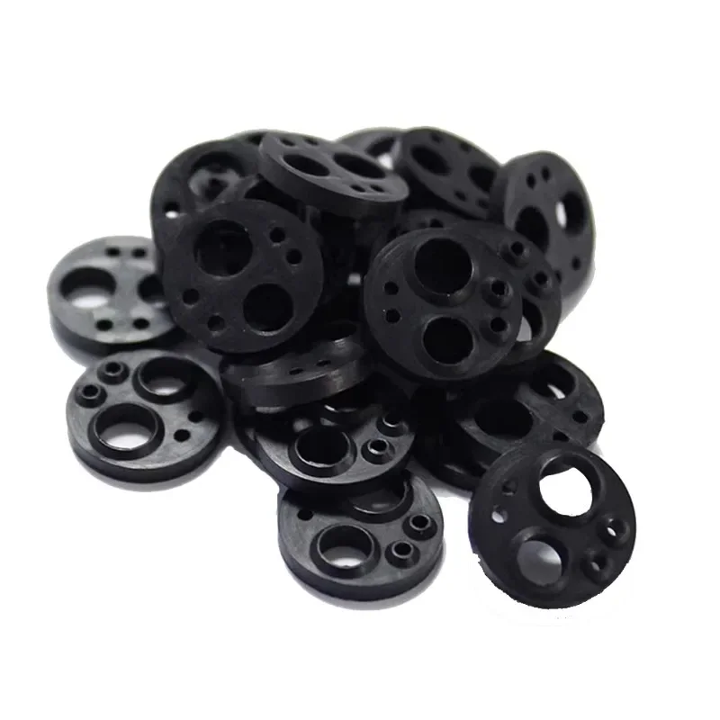 10pcs 2/4/6 Holes Dental Handpiece Tail Pad Seal Ring Rubber Dental Handpiec Rubber Gasket Midwest for High&Slow Speed Handpiece