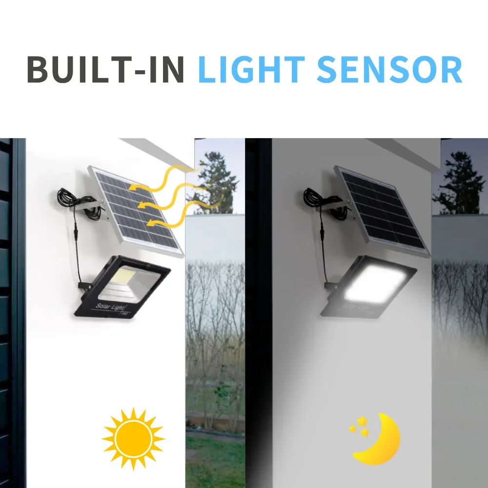 IP67 Waterproof Outdoor Light Solar, 30W-500W, Garden Lighting, Home & Commercial Fixture
