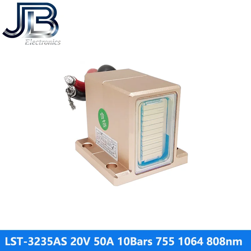 LST-3235AS 10Bars 500W 20V 50A 808nm Laser Stack For Hair Removal
