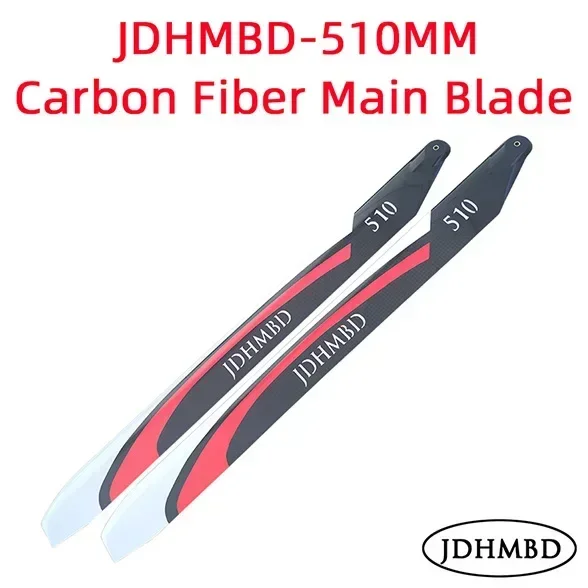 Carbon Fiber Helicopter Main Blade 360/420/380/510/560mm For ALIGN 450/470L 550 700 ALZRC X360 SAB 380 570  RC Helicopter  parts