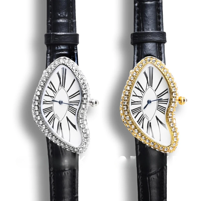 

Valentine's Day Gift Alien Watch Diamond Melted Twisted y2k Fashion Retro Premium Watch