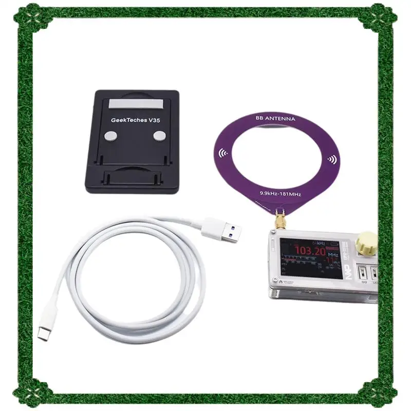 

24-Hour Delivery 2.0 Inch IPS Screen TEF6686 DSP Radio ESP32 Full Band FM/LW MW/SW Shortwave Receiver With Telescopic Antenna