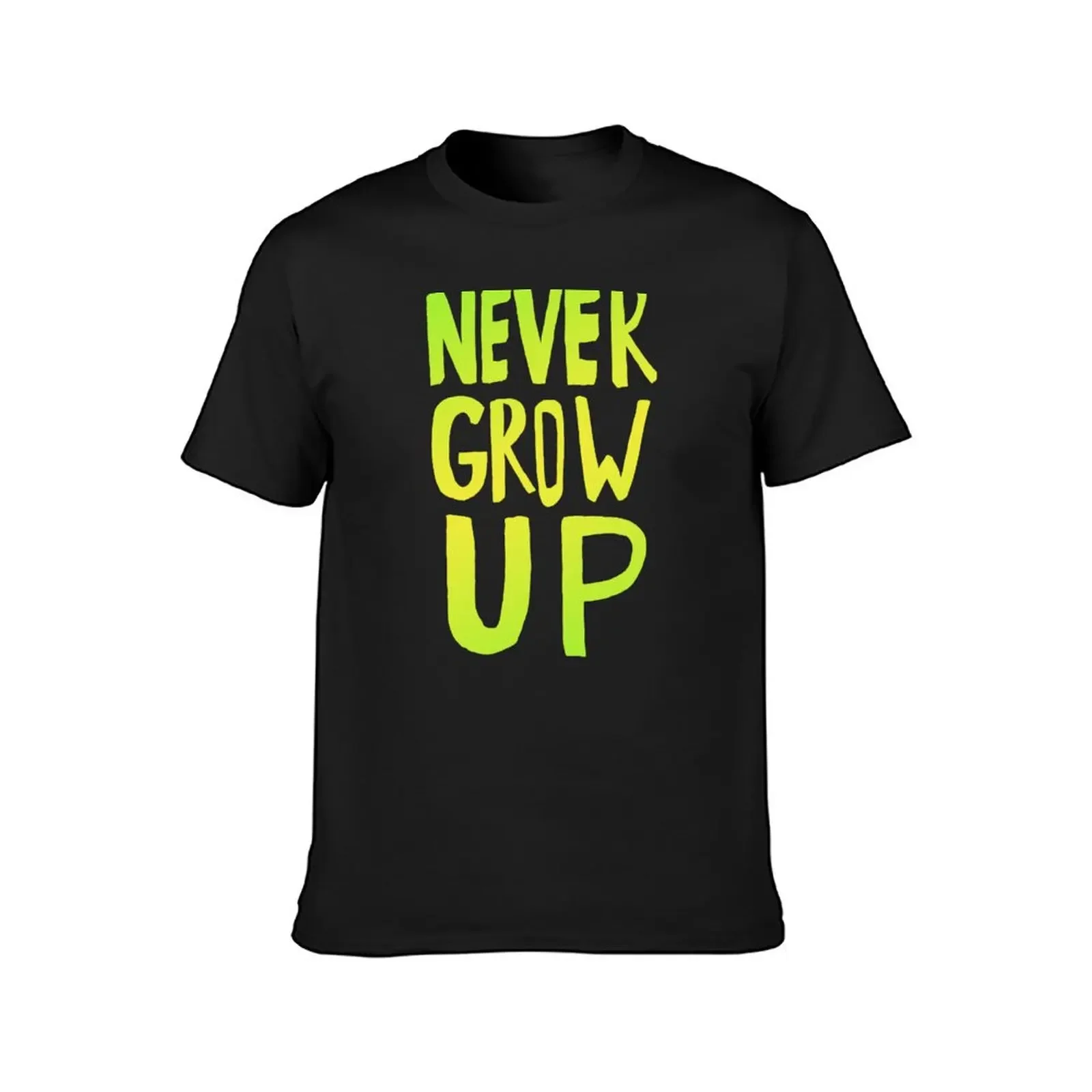 Never Grow Up III T-Shirt sublime Short sleeve tee oversized t shirts for men