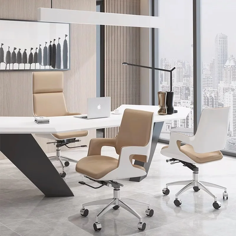 Adjustable Armrest Office Chairs Upgrade Nordic Relaxing Ergonomic Office Chairs Comfortable Silla De Escritorio Furniture