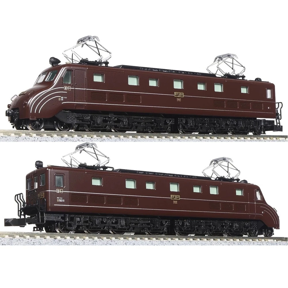 KATO N Type 1/160 Train Model EF55+43 Series Passenger Car 3095/10-1805 Including Locomotive 8 Car Train Set Boys Toy Gift