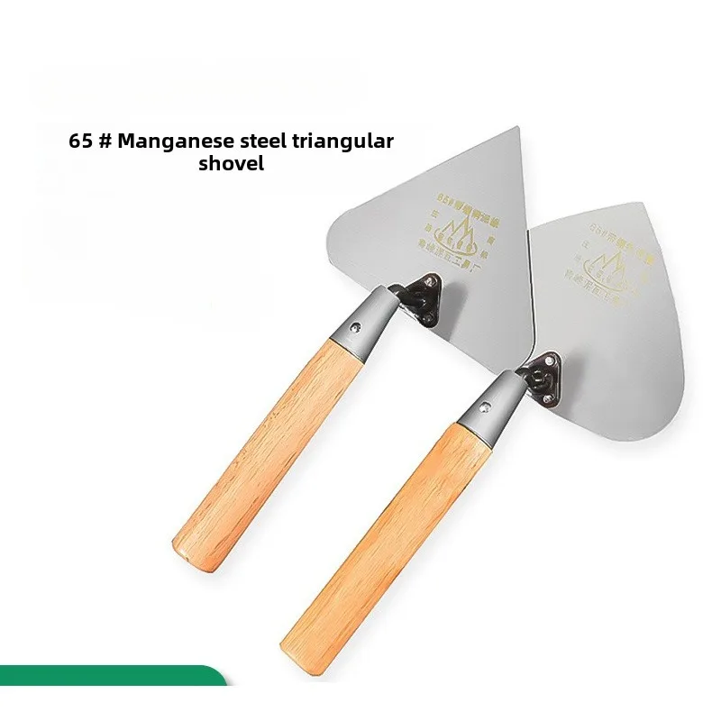 Triangle Shovel Bricklaying Knife Construction Tools Masonry Plastering Bricklaying KnifeLarge Shovel Tiles Tools