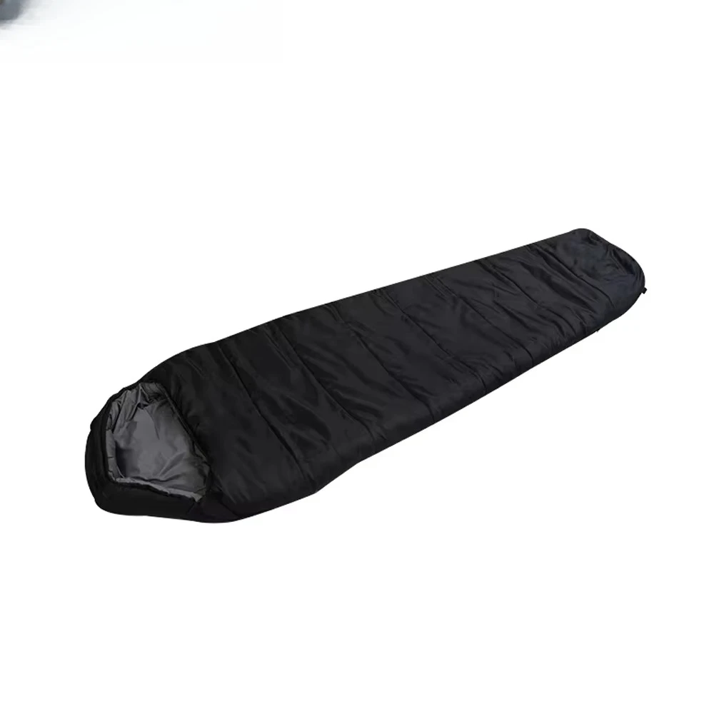 Mummy-Style Cotton Filled Eco-friendly Sleeping Bag Outdoor Adults Portable Travel Thickened Autumn Winter