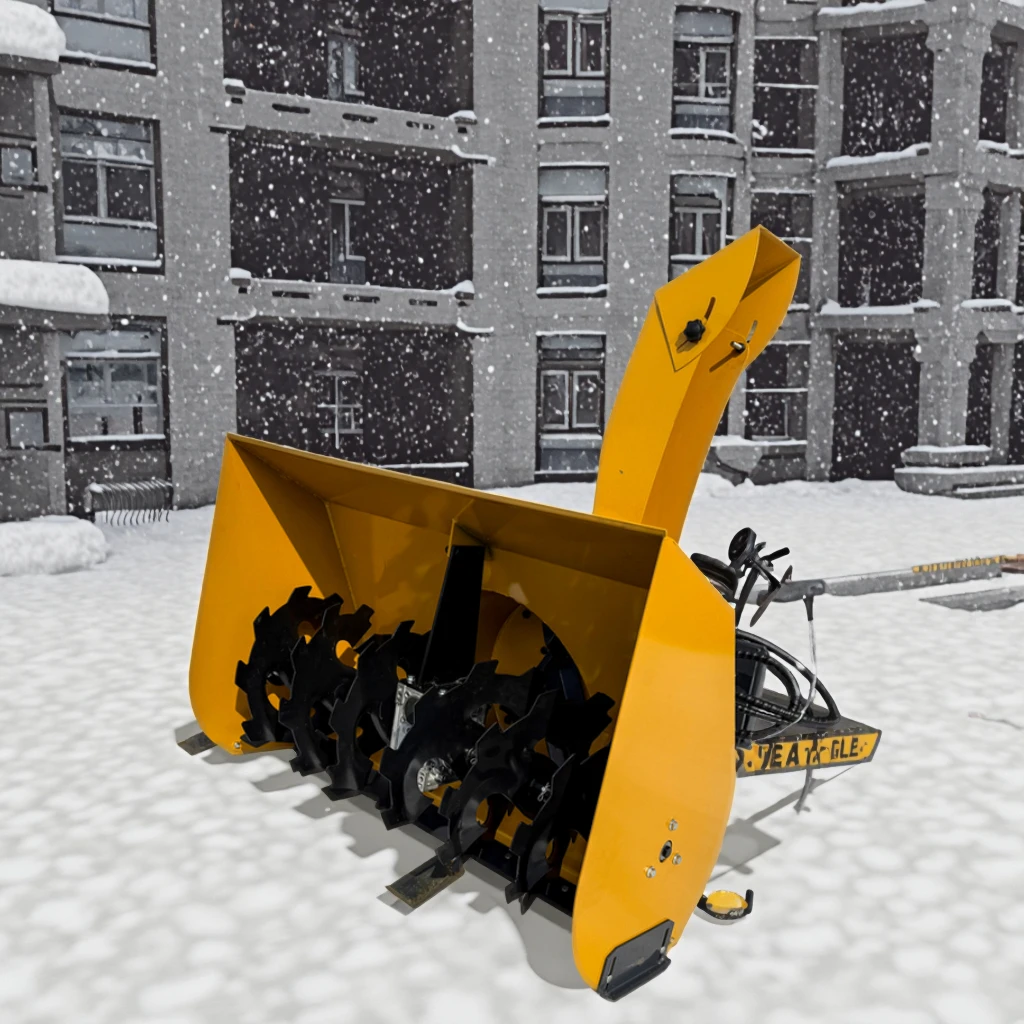 Hot Sale Mini Snow Thrower Multi Function Road Snow Blower Snow Blower for Skid Steer Loader