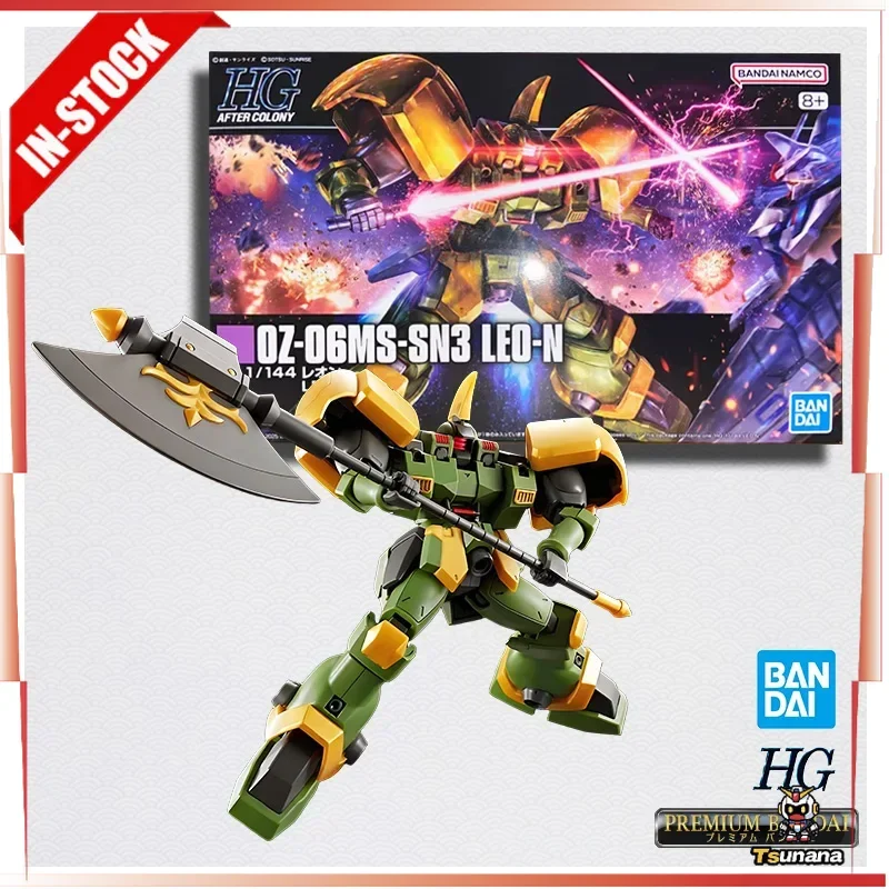 

Original Genuine Model BANDAI Gundam HG 1/144 Leo-N Figure Anime Figurine Collections Toys Gifts Wholesale for Children
