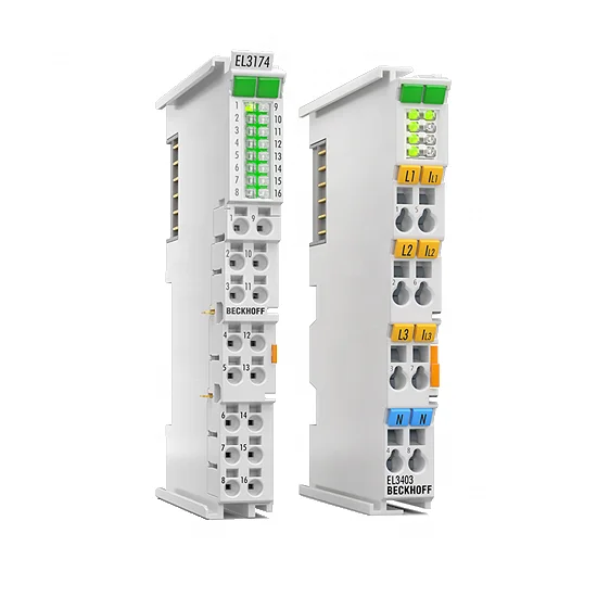 

100% Original New Beckhoff EtherCAT Terminal EL3174 Multi-functionTerminal EL3403 PLC Analog Input EL3 Series EL3174-0200