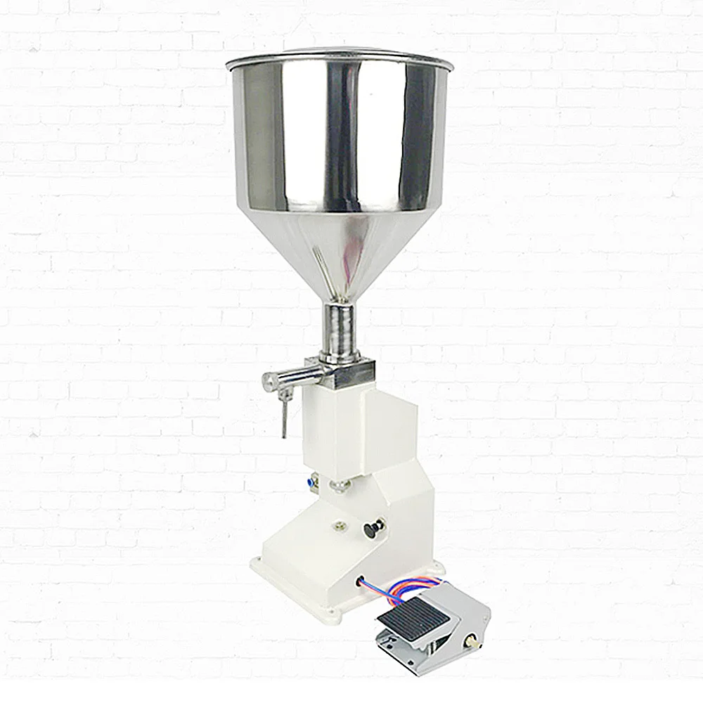 Commercial Paste Liquid Dual-purpose Filling Machine Heater Full Pneumatic Filling Machine Honey Toothpaste Filling Machine