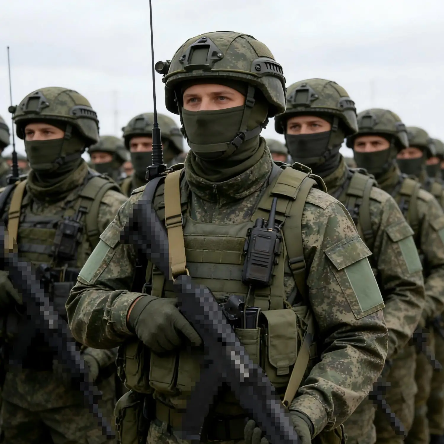 Spring And Autumn Special Forces Russian Little Green Man Tactical Camouflage Set Male Genuine Instructor Uniform Outdoor Huntin