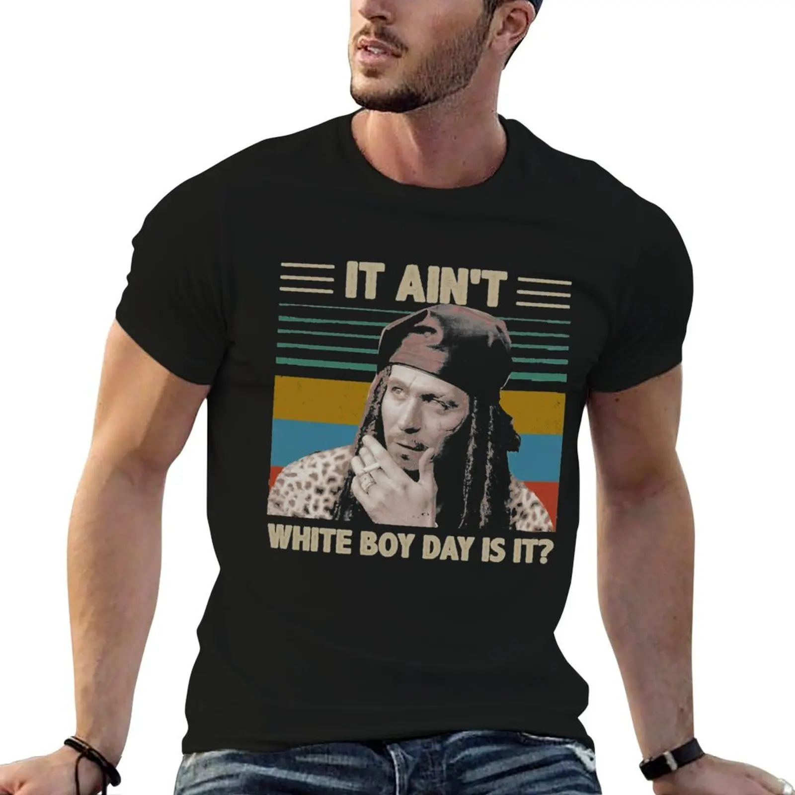 

Mens My Favorite Drexl Spivey Lovers It Ain't White Boy Day is It Cool Gift T-Shirt t shirts with prints T-Shirt