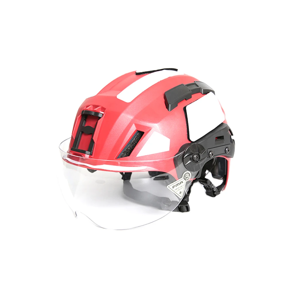 FMA EX SAR Helmet Visor Emergency Rescue Helmet Fire Rescue Lightweight Helmet Adjustable Helmet.