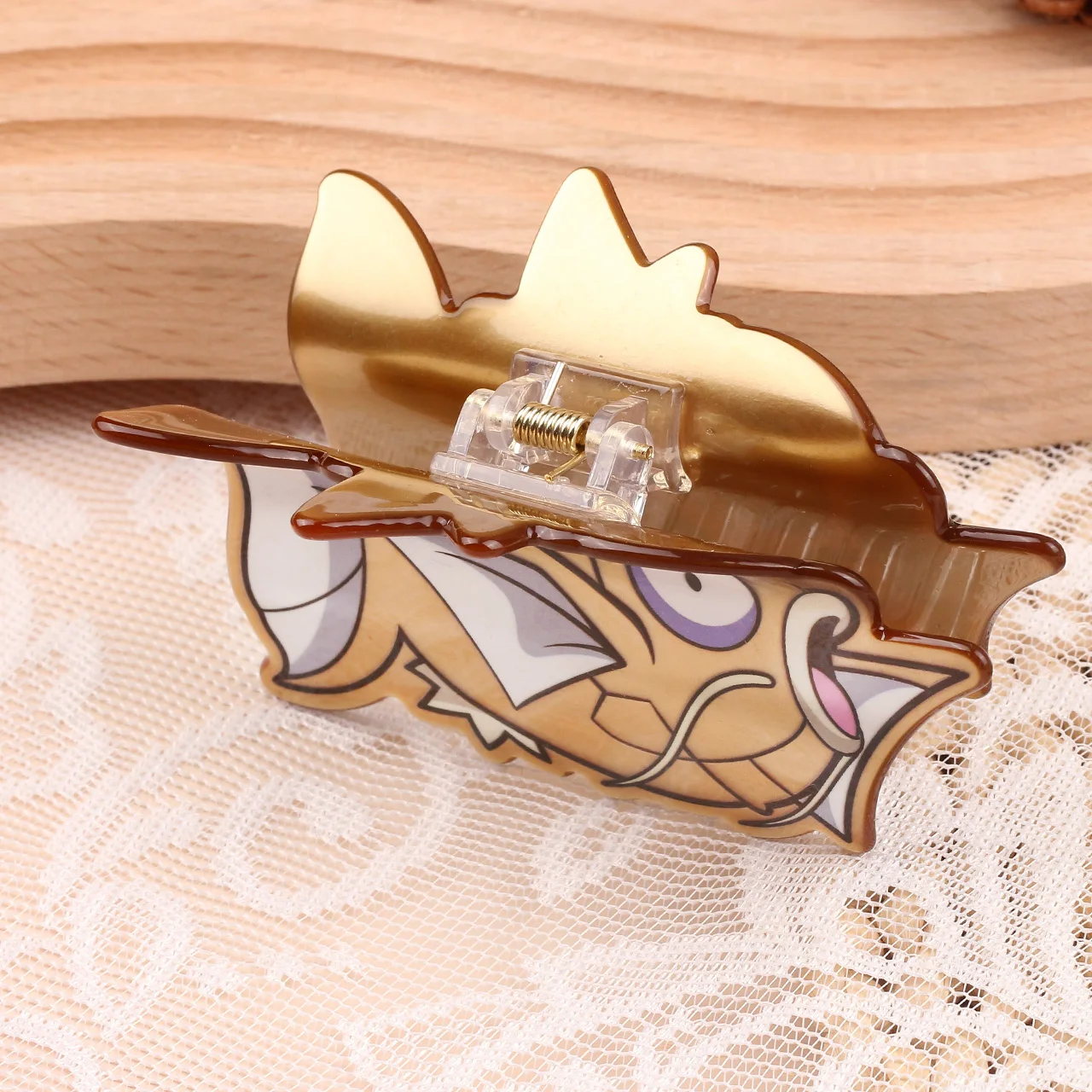 Pinza para el pelo de Pokemon Bass Master Series, pinza para el pelo con personalidad única, pinza para el pelo duradera, fácil de usar, 1 ud.