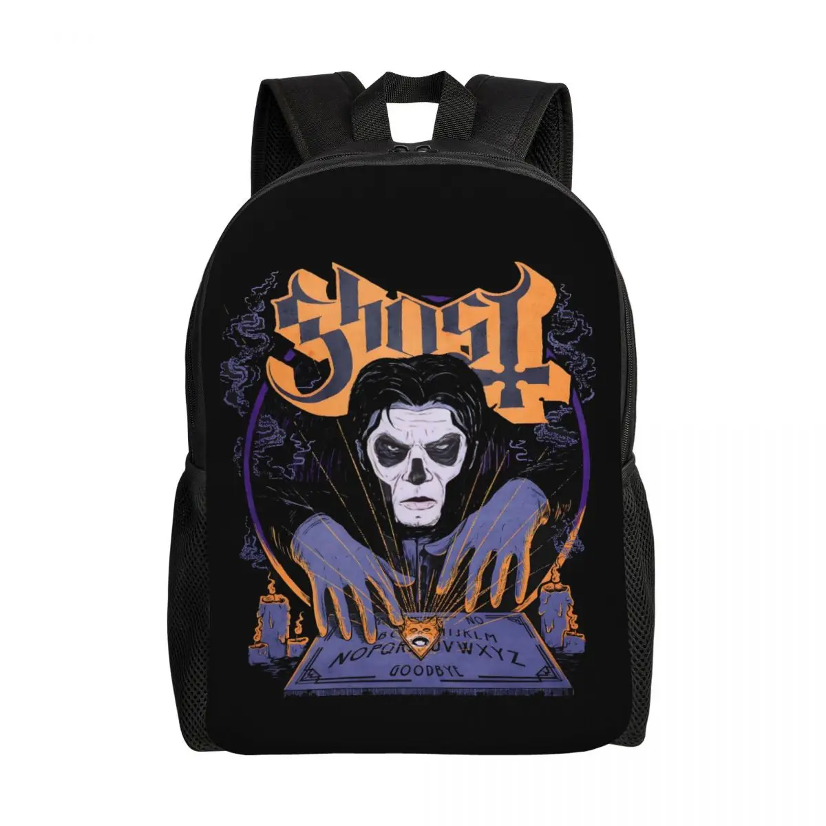 

Customized Vintage G-Ghosts Rock Backpacks Women Men Basic Bookbag for College School Punk Bags