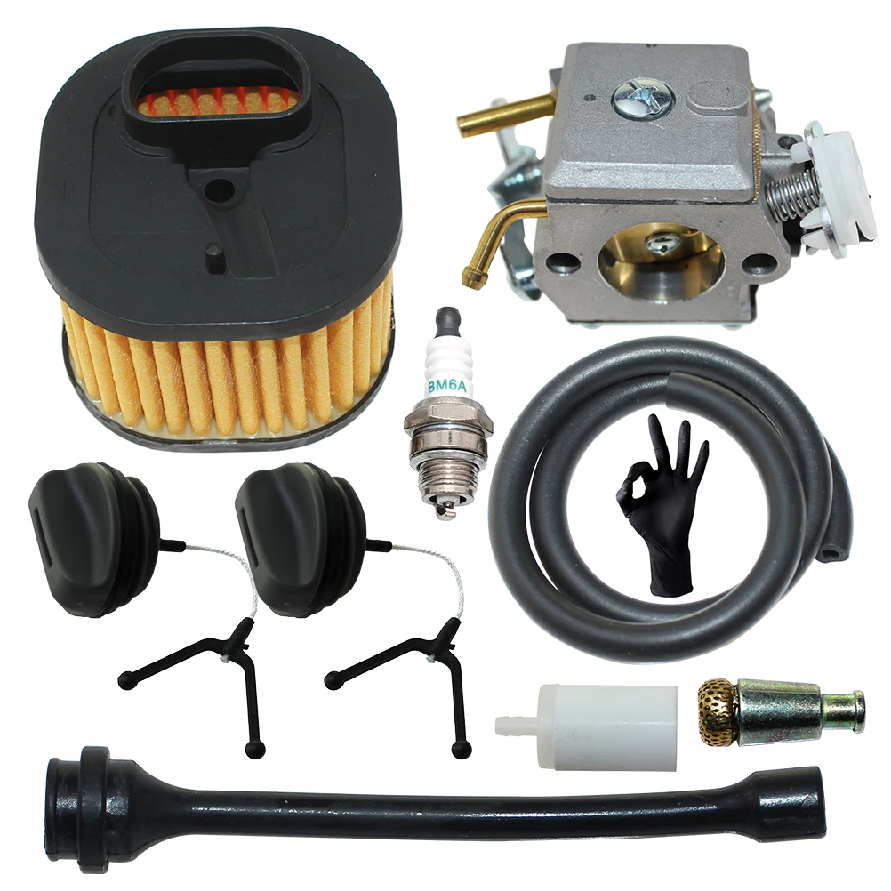 

Carburetor Filter Kit For Husqvarna 362 362XP 365 365SP 365 Special 371 371XP 372 372XP 372XPG 372XPW 503281801,503281805,HD-12,