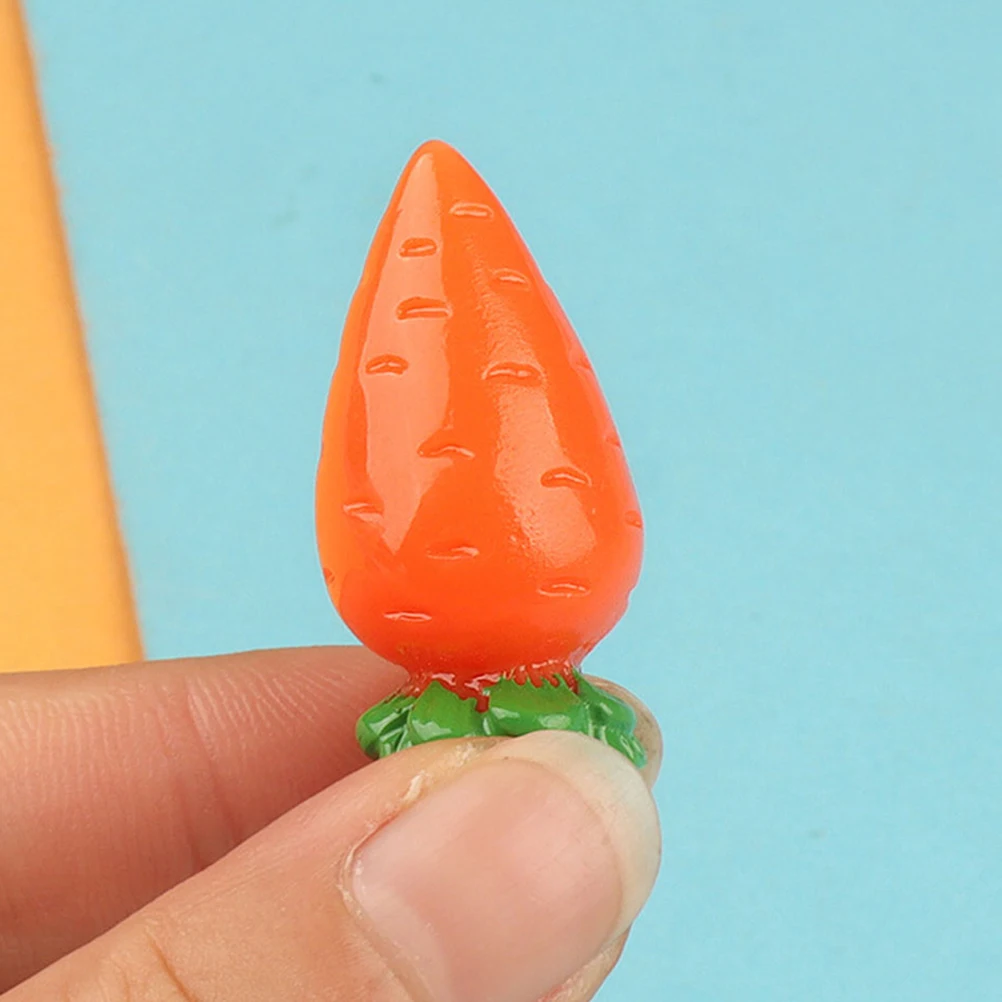 

12 Pcs Simulated Vegetables Artificial Decors Model DIY Accessories Display Models Resin Fake Food for Kitchen