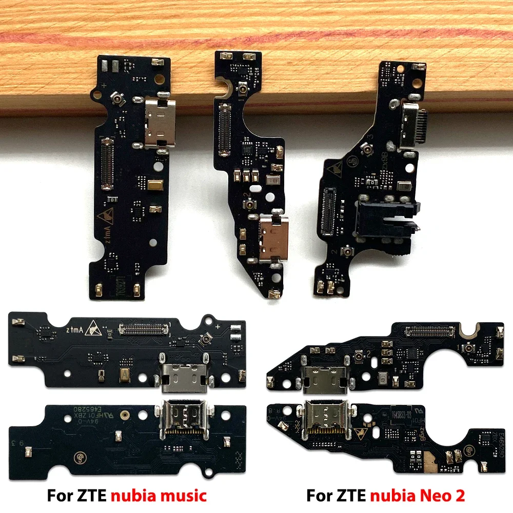 10 PCS For ZTE nubia music/nubia Neo 2/nubia Neo 8150N-4G USB fast Charging Port Dock Charger Plug Connector Board Flex with IC