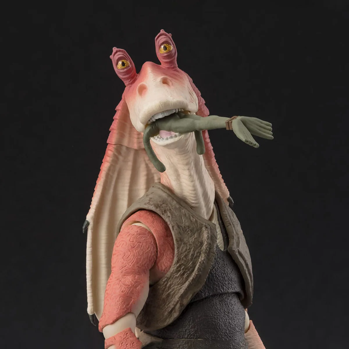 Original em estoque Bandai Spirits S.H.Figuarts Star Wars: Episódio I – The Phantom Menace Jar Jar Binks Collection Series