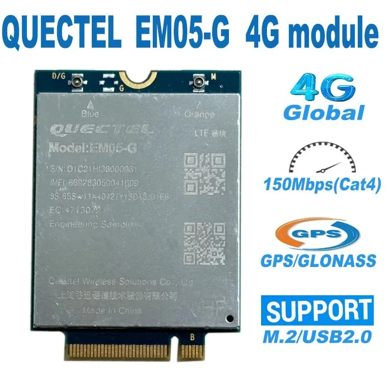 ZZ 2026 Quectel Em160R Gl Em120R Gl Em05 G M 2 4G Wwan Module Cat16 Cat12 Cat6 Cat4 Lte Communication Hardware