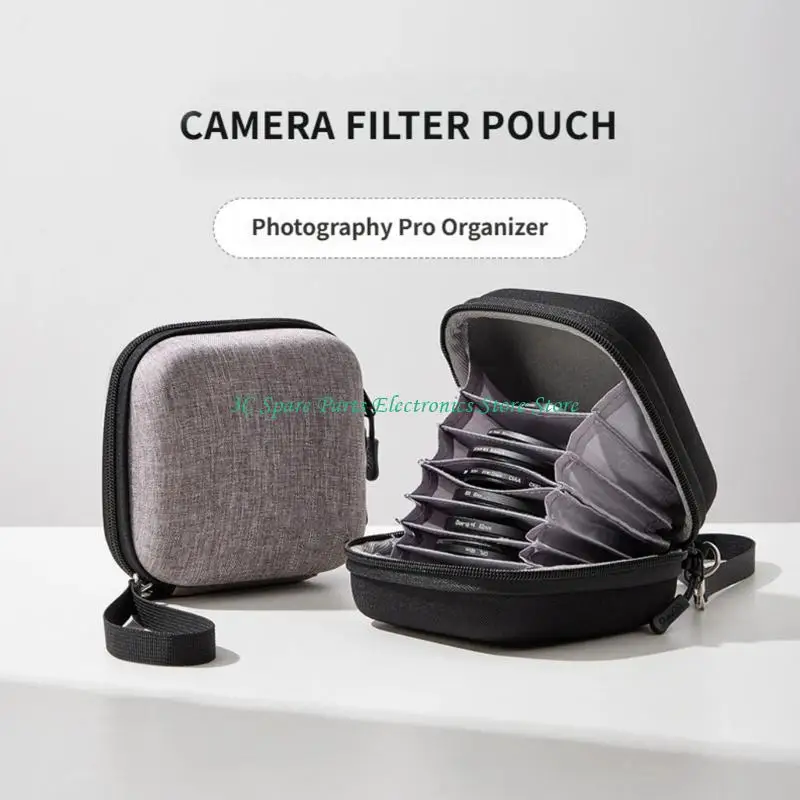 SZ Travel Water Resistant Filter Holder Case Box For Easy Travel Storage Of Photography Lens Attachments