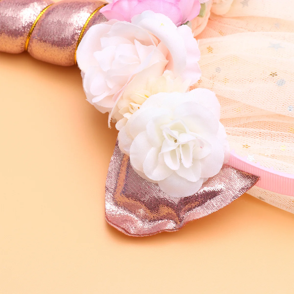 

Unicorn Hair Hoop Sweet Elegant Hair Accessory For Birthday Christmas Halloween Cosplay Drag Wear Head Veil