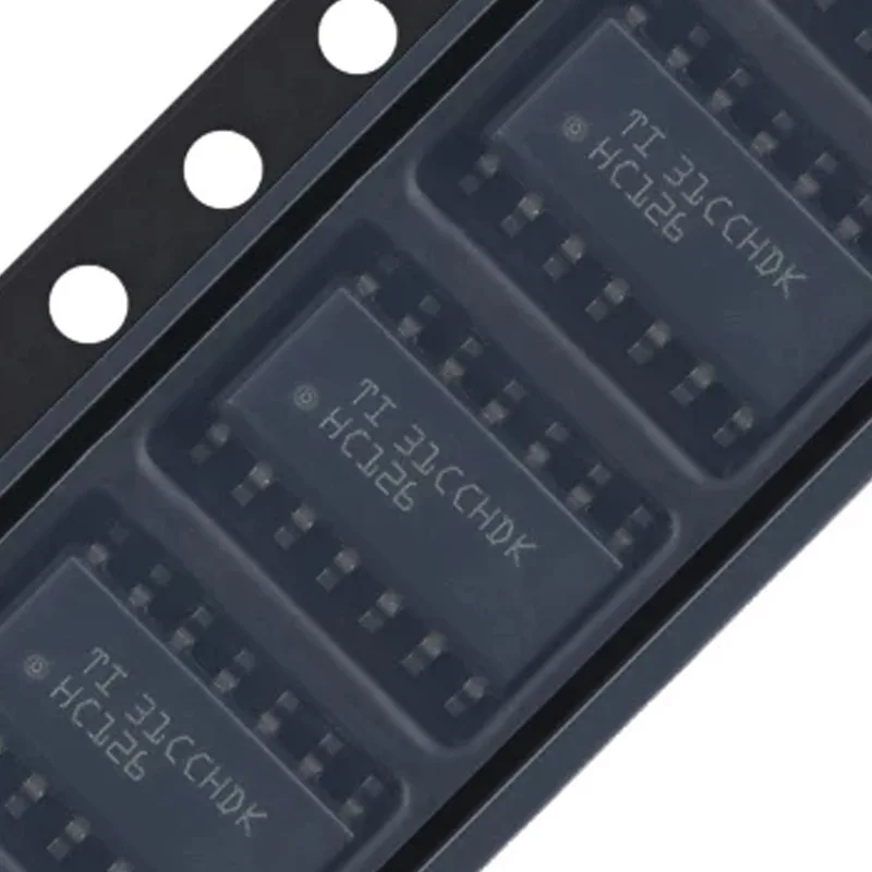 10 Brand New Original Sn74Hc126Dr Hc126 Soic-14 Three-State Output Four-Way Bus Buffer Gate Logic Chips