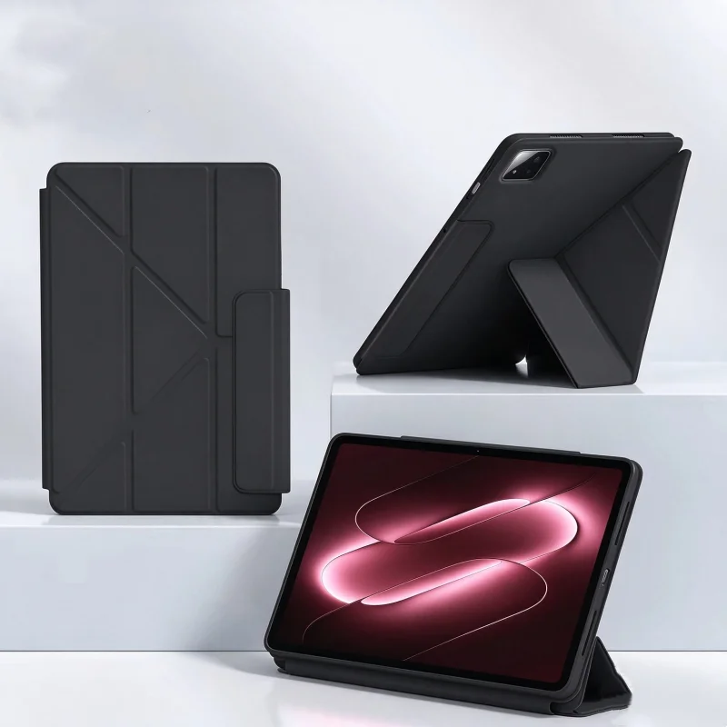Coque For Xiaomi Pad 9 Case 11.2 inch 2026 Multi-Folding Protective TPU Shell Funda For Xiaomi Mi Pad 9 11 2 2026 Tablet Cover