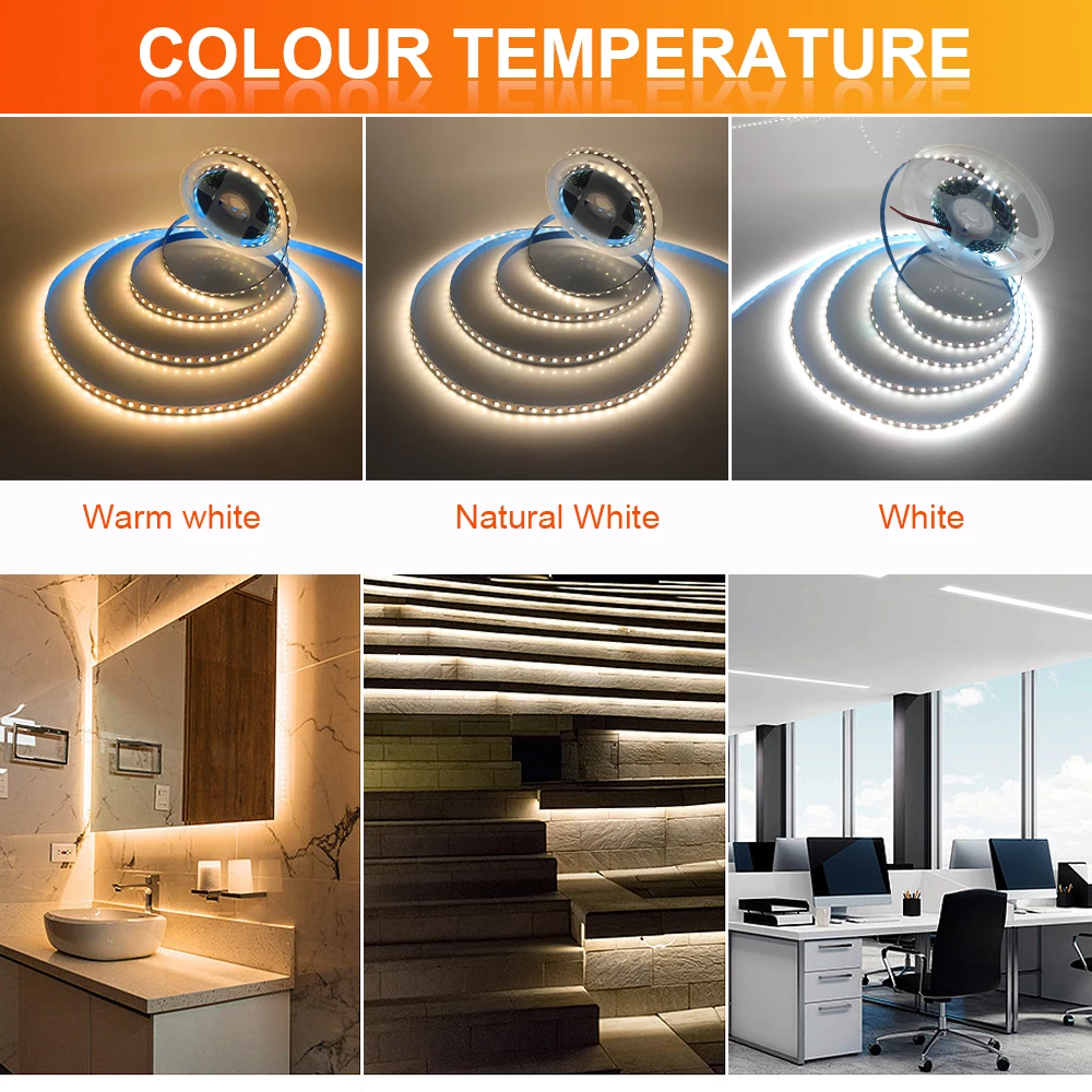 Striscia LED USB 5V 3mm 5mm 8mm Larghezza PCB Nastro flessibile SMD2835 120 LED / m Strisce LED TV Illuminazione di sfondo Decorazioni per la casa