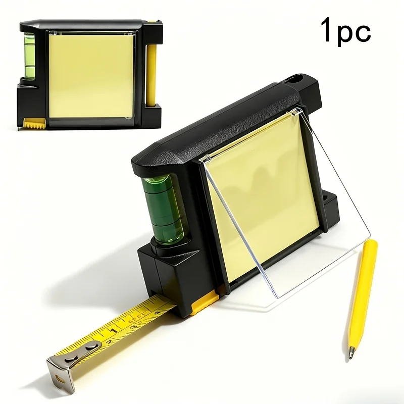 Four in One Multifunctional Tape Measure Level with Notes and Pen 78.74 Inch Tape Measure+level Gauge+notes+pen