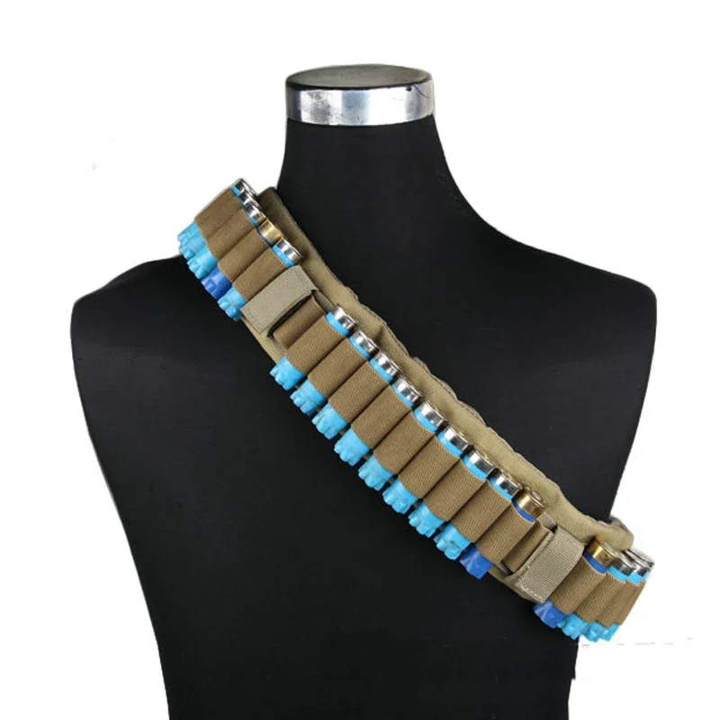 

Emersongear Cartridge Belt Shot Gun Shell Belts Shotshell Bullet Belts Airsoft Hunting Belt EM1734