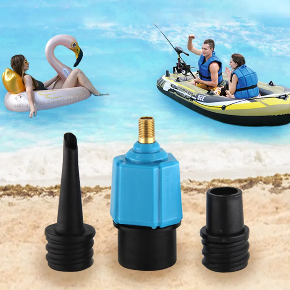 Pump Valve Adapter Air Valve Adapter Air Pump Converter for Kayaking Dinghy Pontoon Boat for Surfboard Inflatable Bed