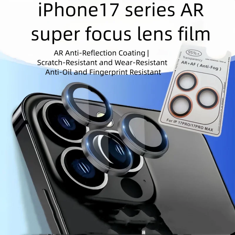 

Suitable for Apple 17 pro max positioning lens film AR anti reflective film iPhone 16 mobile phone lens