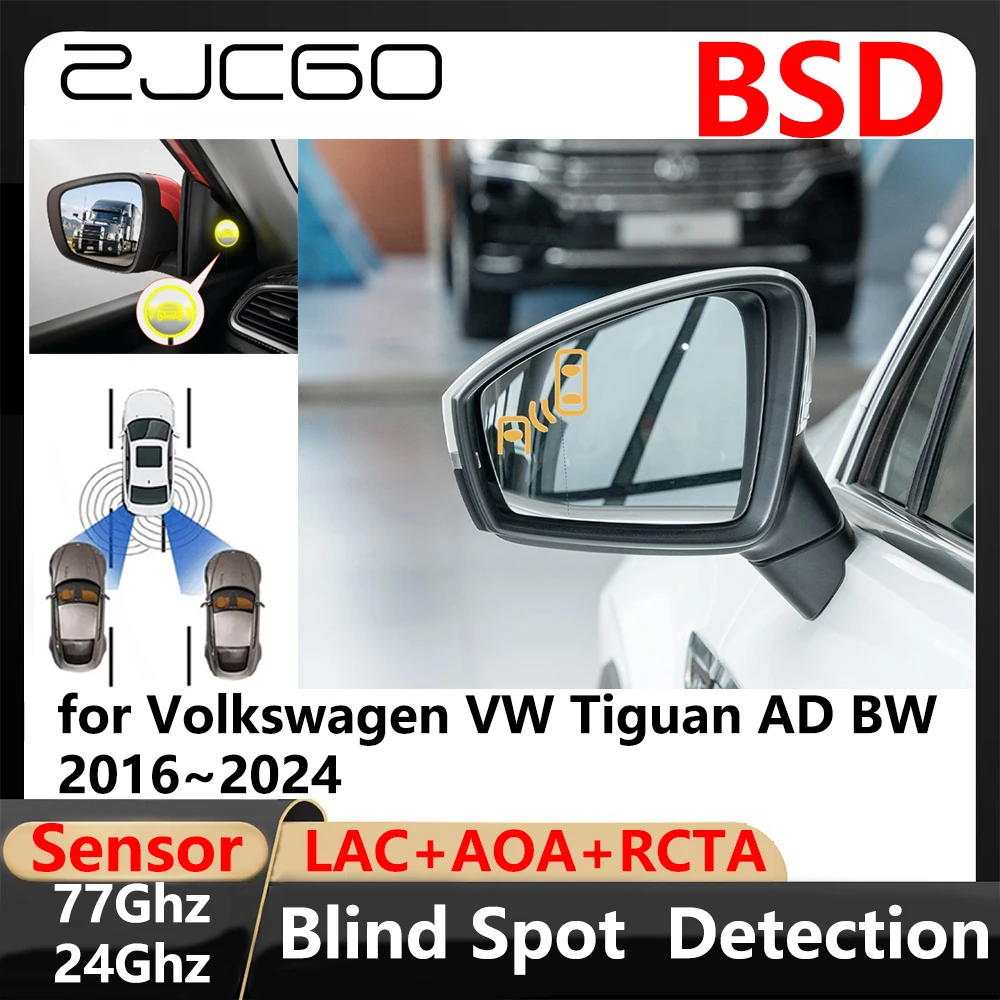 

BSD Blind Spot Detection Lane Change Assisted Parking Driving Warnin for Volkswagen VW Tiguan AD BW 2016~2024