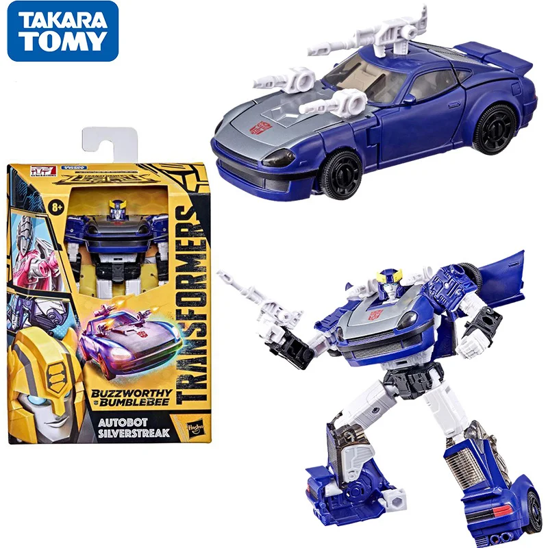 In Stock Transformers Buzzworthy Bumblebee Legacy Deluxe Autobot Silverstreak Figure Robot Anime Action Model Toys